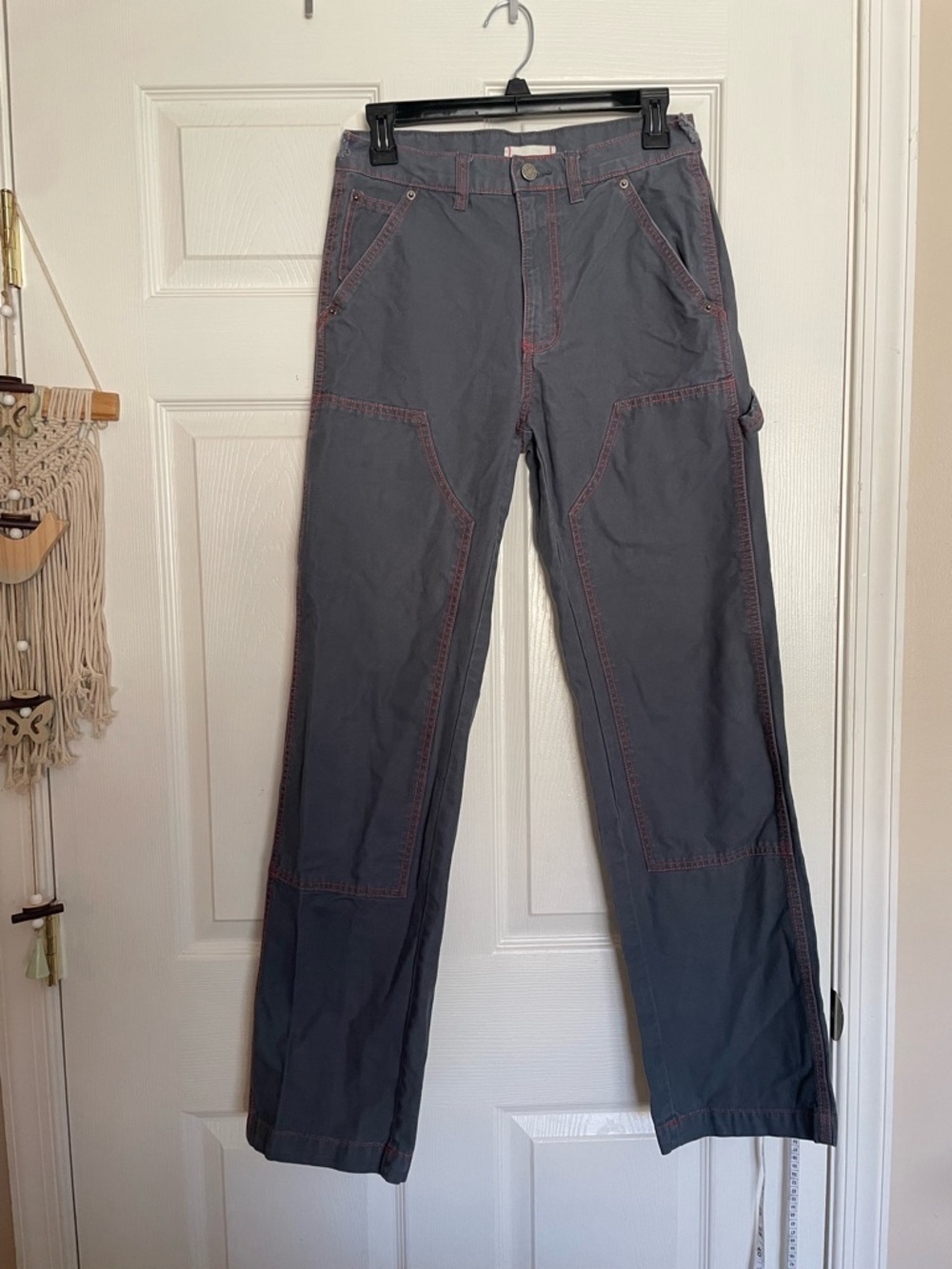 BDG Urban Outfitters Canvas
Carpenter Pants Women's 26
Gray High-Rise Straight